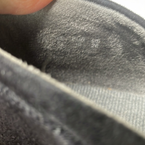 DR. SCHOLL’S Rolling Bootie Black Perforated Fabric Lug Outsile Slide-On 9M - Picture 11 of 14